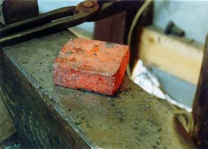 steel after the welding